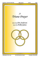 A Triune Prayer SATB choral sheet music cover